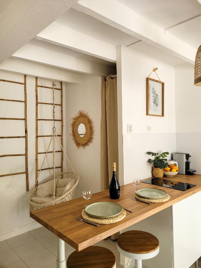 Studio Double Climatise Avec Terrasse - Proche Tram & Centre มงต์เปอลิเยร์ ภายนอก รูปภาพ